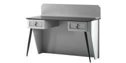 Dafne Italian Design Scrivania da studio Mega Grey [LVT]