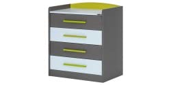Dafne Italian Design Cassettiera di tendenza [LVT]