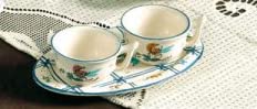 Set per offrire caffè per due persone - Made in Italy.