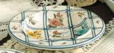 Posacenere rotondo in ceramica artistica italiana - Dimensioni: ø 19,8 cm.