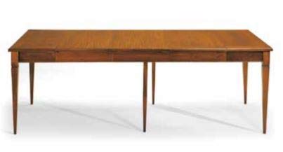 Dafne Italian Design Tavolo Classico allungabile in ciliegio (cm. L. 100- P. 80) (TVG)