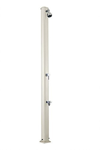 Doccia a riscaldamento solare Arkema Design A620/9001 Jolly S - Bianco Doccia solare dal design dritto totalmente in alluminio