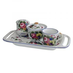 Set caffè per due in ceramica - Made in Italy.