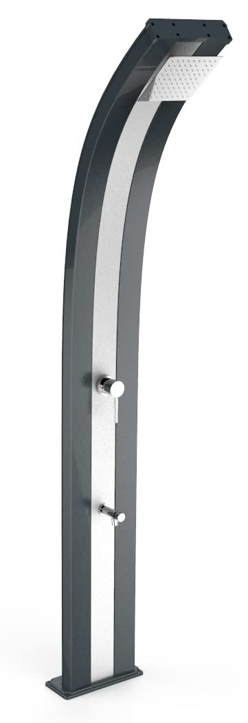 Arkema Design Doccia Solare Dada Grigio Antracite Inox D320/7016-I