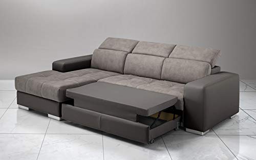 Dafnedesign.com - Divano angolare 3 posti - Colore: struttura similpelle dimensioni: cm. 259 x 178 x 94h (STD)