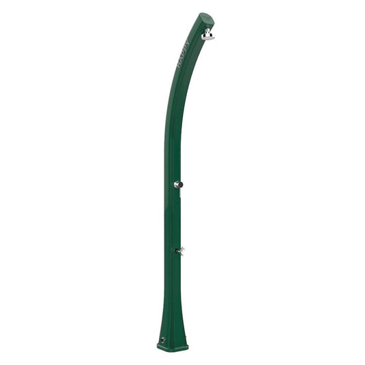 Doccia solare Happy Verde scuro con Lavapiedi Arkema Design H120/6016
