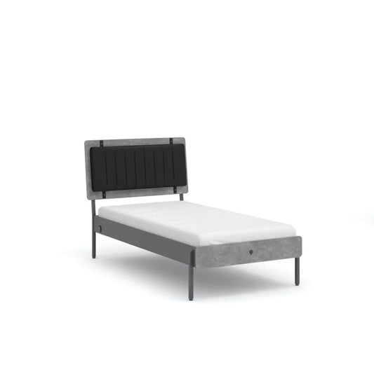 Dafne Italian Design Letto Space Gray 100x200 cm