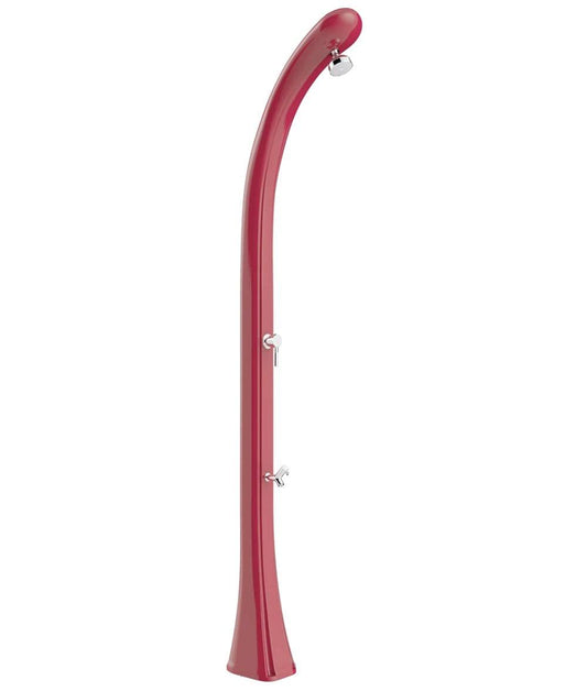 Arkema Design - ARKEMA F120 3003 Rubino Doccia a Riscaldamento Solare per Esterno Happy One