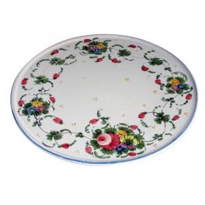 Piatto torta in ceramica - Dimensioni: ø 30 cm - Made in Italy.