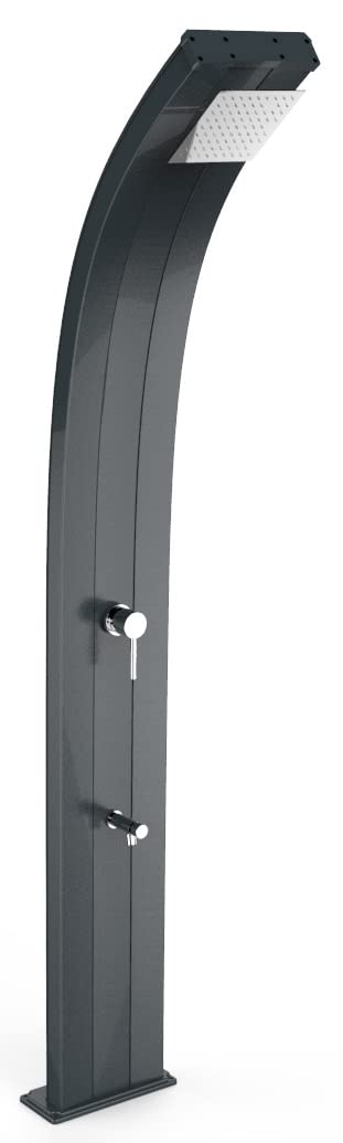 Doccia Solare in alluminio Arkema Design Dada D320/7016 Antracite