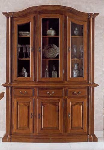 Dafne Italian Design Vetrina Stile Classico (cm. L. 159 - P. 47 - H. 218) (VGG)