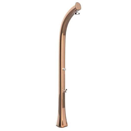 arkema Doccia Solare da Giardino Miscelatore e Lavapiedi Jolly Plus Top Line Oro Rosa