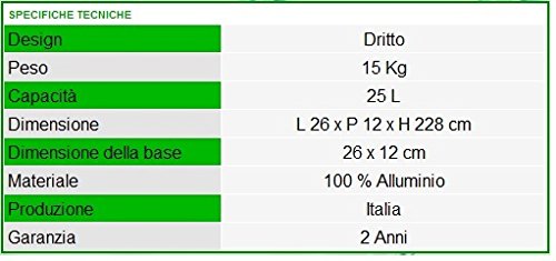 Doccia a riscaldamento solare Arkema Design A200/2009 Spring S Arancio