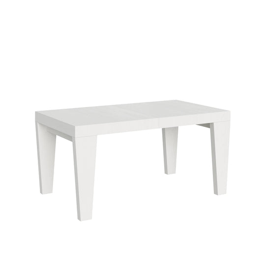Itamoby, Tavolo Spimbo Allungabile Bianco Frassino 90x160 allungato 264