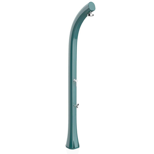 Arkema Design Doccia Solare Jolly Top Line in Alluminio Smeraldo B520-TL/6700