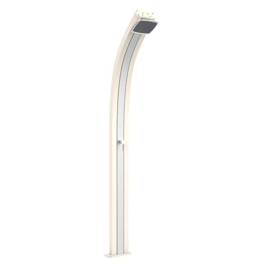 ARKEMA Doccia acqua calda fredda Spring Sabbia con Fascia Inox
