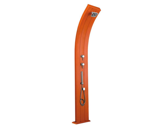 Arkema Design Doccia Solare in Alluminio Dada Arancio D340/2009