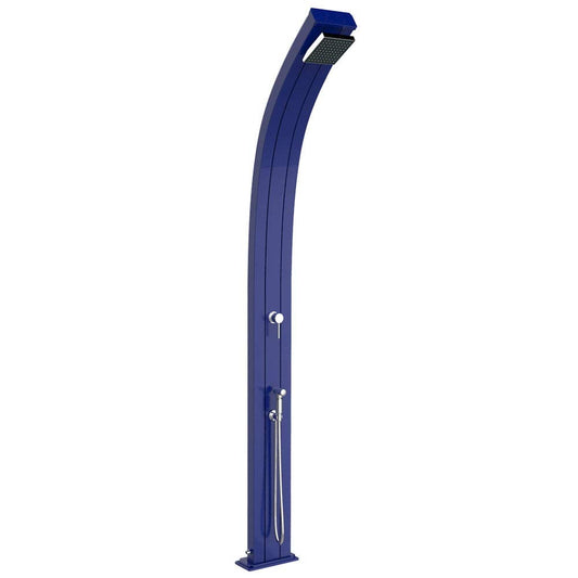 arkema Doccia Solare da Giardino Temporizzatore e Doccetta Spring Top Line Zaffiro