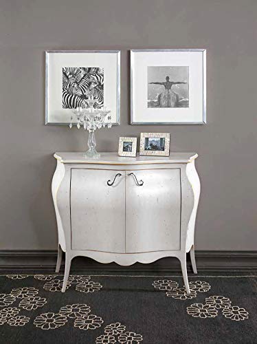Dafnedesign.Com - Comò bombato 2 Porte (L. 100 - H. 85 - P. 42) (TVG)