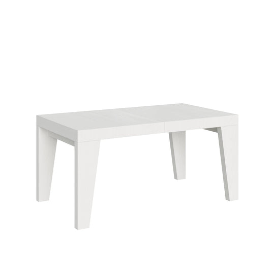 Itamoby, Tavolo Naxy Allungabile Bianco Frassino 90x160 allungato 420