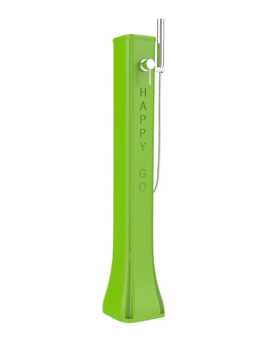 Doccia Solare Bassa Happy Go Arkema Design con Doccetta Mobile - Verde Chiaro HG140/6018