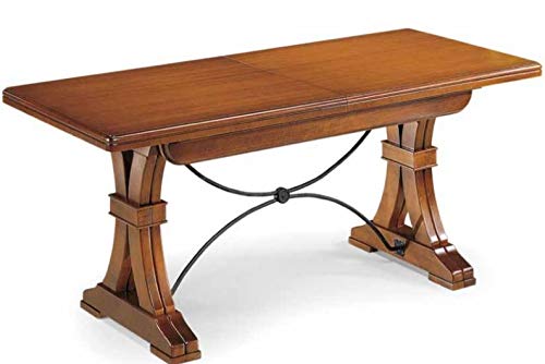 Dafne Italian Design Tavolo Classico allungabil- Stile Classico (cm. L. 180 - P. 100) (TVG)