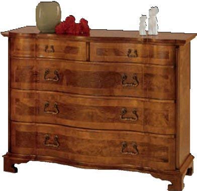 Cassettiera - Dimensioni:L 127 P 50 H 96 cm - 100% Made in Italy - (DF18)