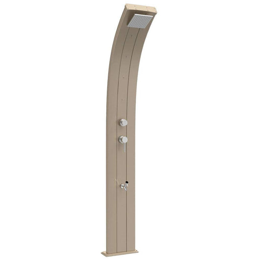 arkema Doccia da Giardino Miscelatore Nebulizzatore e Lavapiedi Dada Top Line Oro Satinato