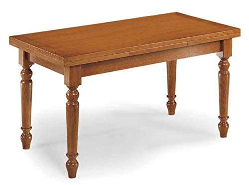 Dafne Italian Design Tavolo allungabile in Castagno (cm. L. 100 P. 100) (TVG)
