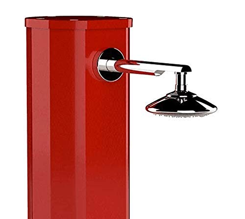 Doccia Solare da Giardino 40L Miscelatore Arkema Big Jolly Inox Paint