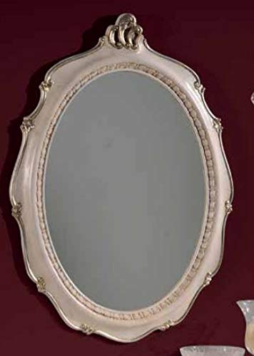Dafne Italian Design Specchiera Stile Classico intarsiata Oro (cm. L. 70H. 95P. 5) (TVG)