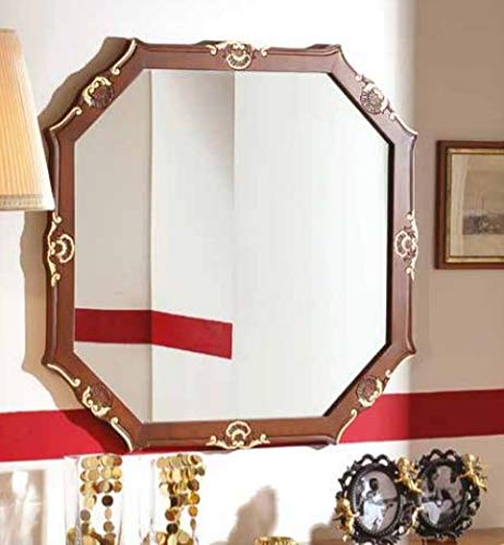 Dafne Italian Design Specchiera Stile Classico (cm. L. 86 - H. 86 - P. 4) (TVG)