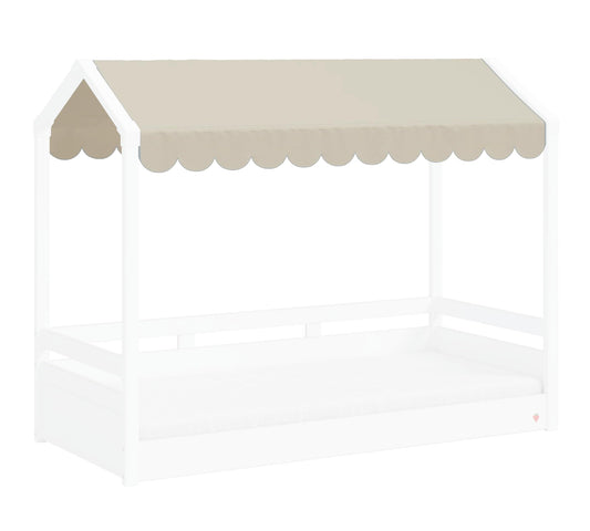 Dafne Italian Design Tenda per Letto a Tetto Piano Montes (Crema)