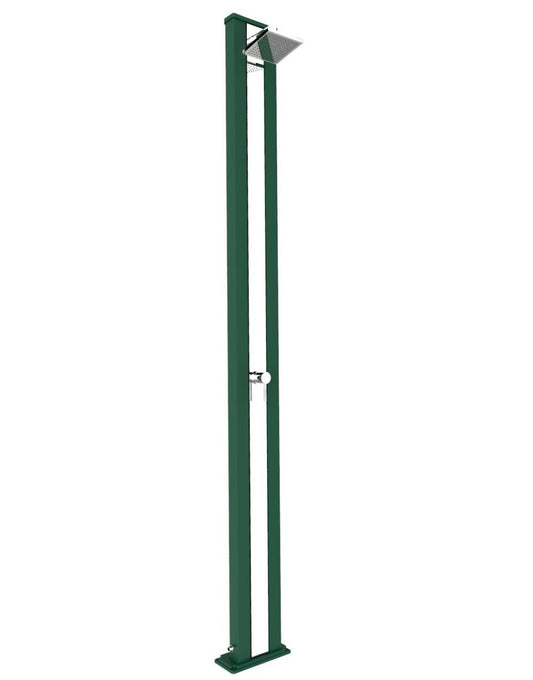 ARKEMA Doccia Esterna a Riscaldamento Solare Spring S Blu e Inox