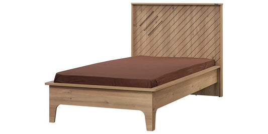 TUTTOCAMERETTE.IT - Cameretta completa per ragazzi stile classico colore legno chiaro comprende: letto singolo con materasso, comodino, armadio, comò, scrivania, libreria, libreria - [RTK]