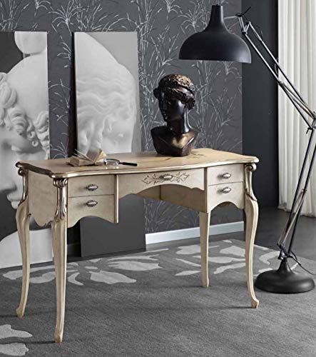 Dafne Italian Design Scrivania da Studio Stile Classico (cm. L. 120 - P. 60- H. 80) (TVG)