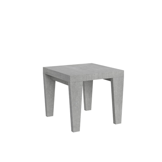 Itamoby, Tavolo Spimbo Allungabile Cemento 90x90 allungato 246