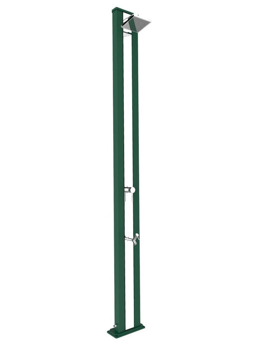 Arkema Design Doccia tradizionale Spring S Verde e Inox A225/6016-I
