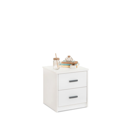 Dafne Italian Design Comodino Bianco
