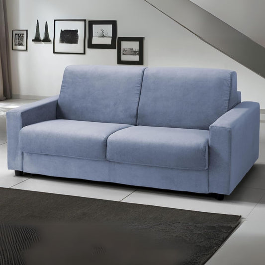 Dafne Italian Design Divano letto a ribalta 3 posti con materasso incluso - (cm. 204 x 95 x 90)