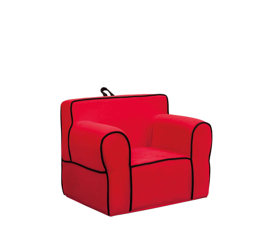 Dafne Italian Design Sedia Comfort Kid Rossa