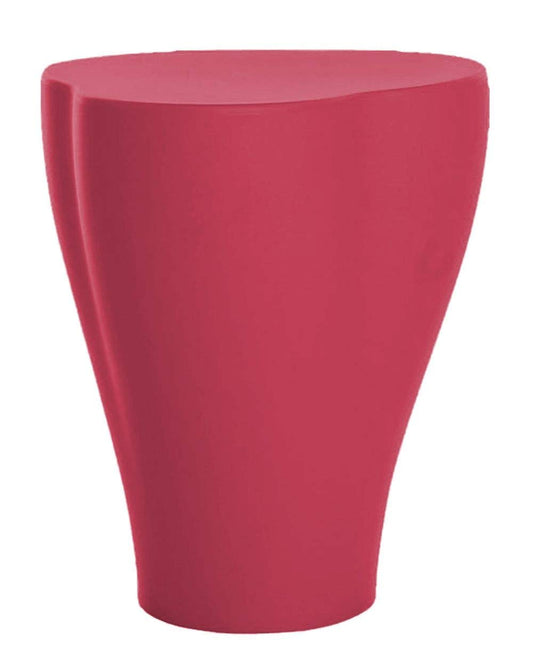 Plart Design Felix DP1550 - Pouf, 39 x 39 x 47 cm, Colore: Rosso