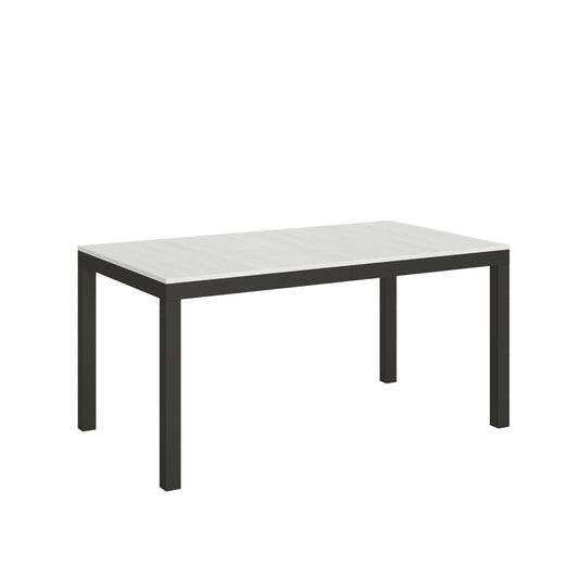 Itamoby, Tavolo Everyday Evolution Allungabile Bianco Frassino 90x160 allungato 420