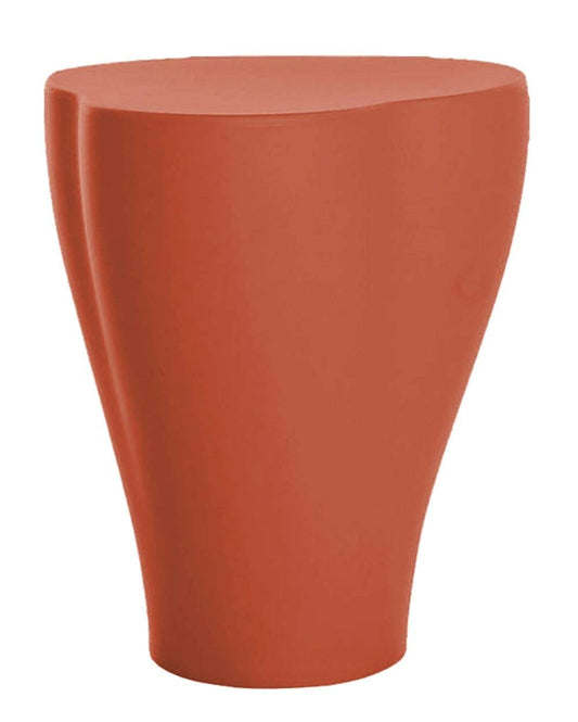 Plart Design Felix DP1550 - Pouf, 39 x 39 x 47 cm, Colore: Arancio
