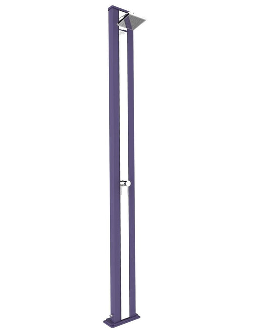 ARKEMA Doccia bagno e giardino con miscelatore Spring S Viola Inox