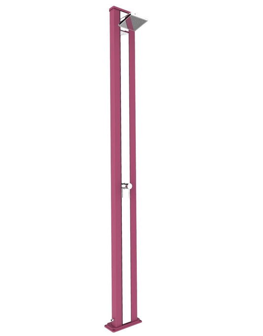 ARKEMA Doccia classica per Bagno e Giardino Spring S Fuxia e Inox
