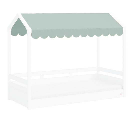 Dafne Italian Design Tenda da Letto a Tetto Piano Montes (Verde)