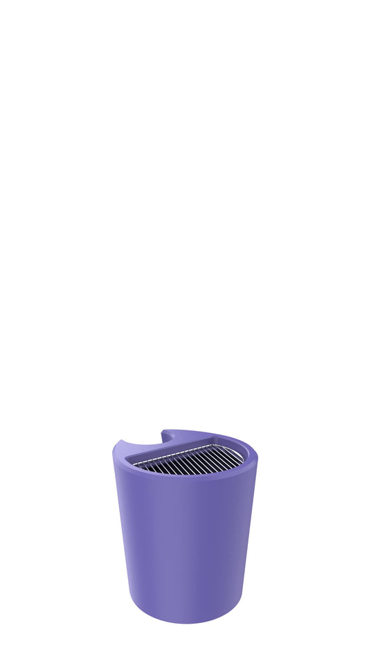 ARKEMA DESIGN - cestello Tulip per fontana H2O viola