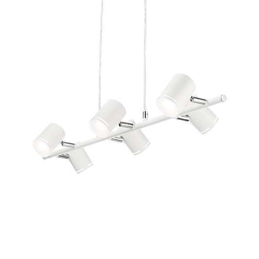 Dafne Italian Design Lampadario a 6 luci - Bianco