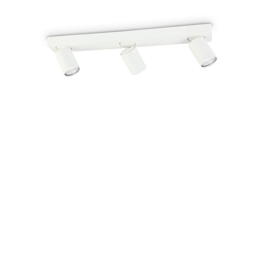 Dafne Italian Design Plafoniera 3 luci - Bianca